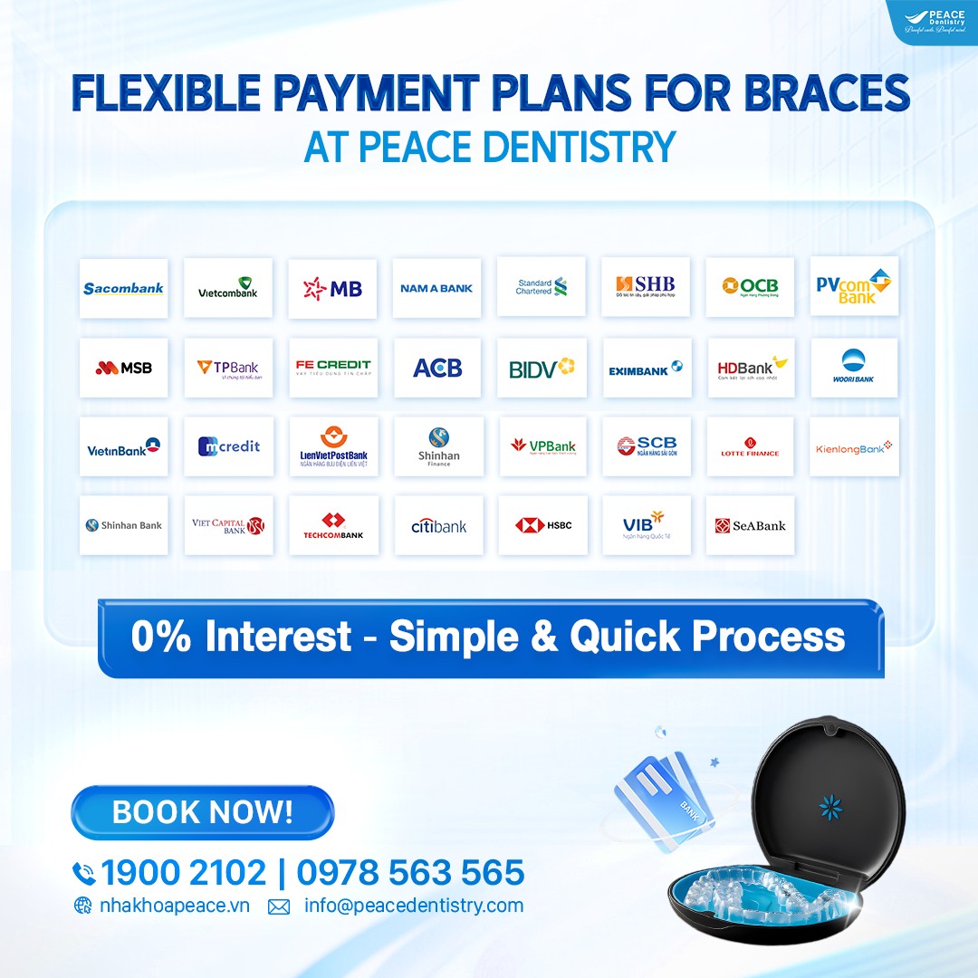 niềng răng invisalign thanh toán trả góp